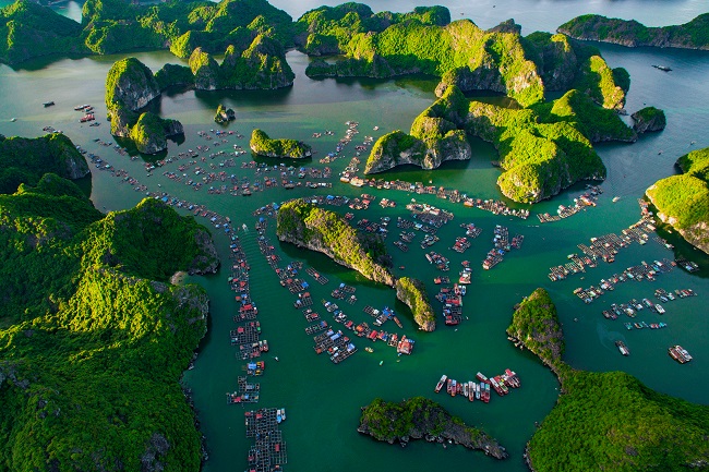 Lan Ha Bay est membre de l'Association des plus belles baies du monde